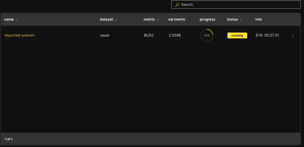 h2o LLM Studio status