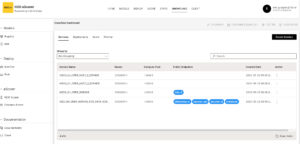 screenshot of Snowflake dashboard in H2O eScorer app, powered by H2O AI Cloud