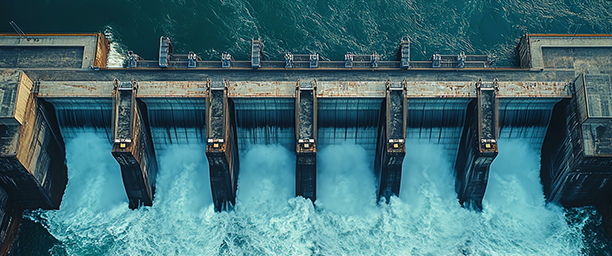 picture of a hydro-electric dam